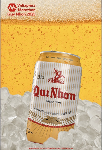 Thương hiệu “Bia Qui Nhơn” sẽ đồng hành cùng giải chạy. Ảnh: VH Thương hiệu “Bia Qui Nhơn” sẽ đồng hành cùng giải chạy. Ảnh: VH