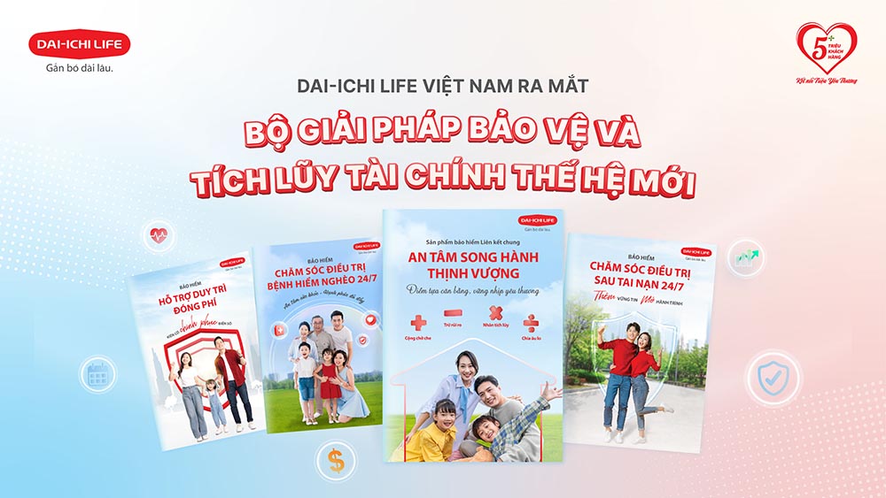 Dai-ichi Life Việt Nam ra mắt giải pháp bảo hiểm thế hệ mới