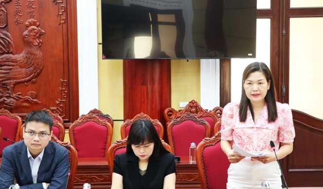 Đại diện Hiệp hội Công nghiệp hỗ trợ Việt Nam (VASI) phát biểu tại Hội nghị. Đại diện Hiệp hội Công nghiệp hỗ trợ Việt Nam (VASI) phát biểu tại Hội nghị.
