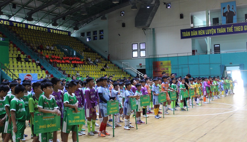 15 đội U 11 khu vực miền Nam