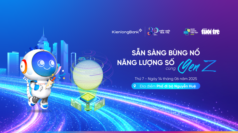 KienlongBank “thắp lửa” sống số tại Ngày không tiền mặt 2025: Một cú chạm – Trải nghiệm