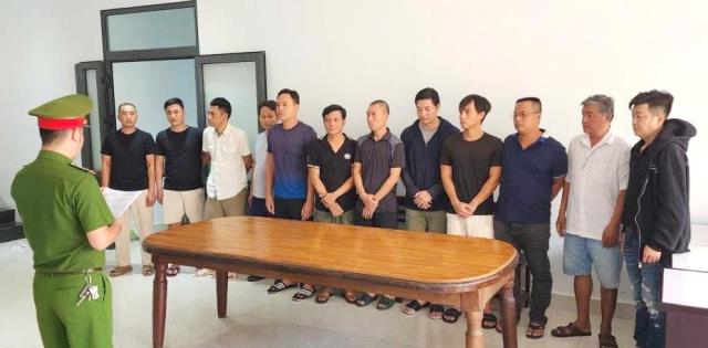 Các đối tượng trong đường dây bị Cơ quan Công an bắt giữ tháng 11/2024. Các đối tượng trong đường dây bị Cơ quan Công an bắt giữ tháng 11/2024.