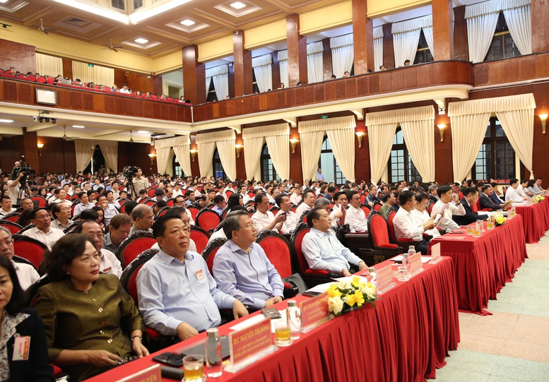 Hội nghị tập huấn diễn ra trong 2 ngày (14 và 15/6/2025) - Ảnh: VGP/Nguyễn Hoàng