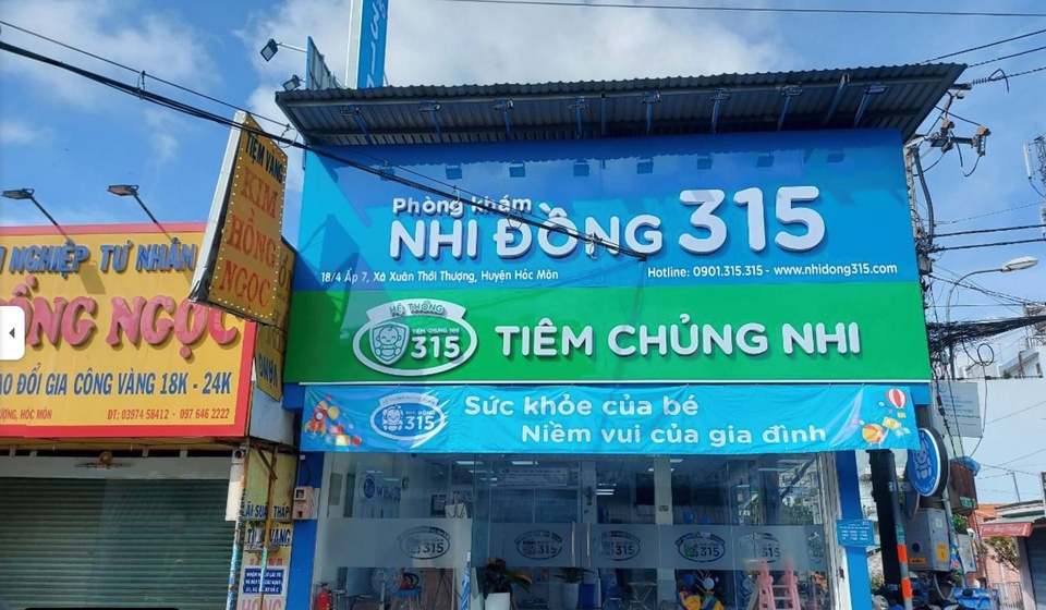 Cơ sở của Phòng khám Nhi đồng 315 bị Sở Y tế xử phạt Cơ sở của Phòng khám Nhi đồng 315 bị Sở Y tế xử phạt