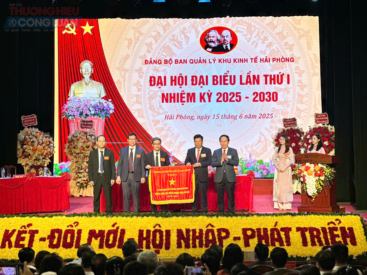 Đại hội đại biểu Ban quản lý Khu kinh tế Hải Phòng lần thứ I nhiệm kỳ 2025-2030 thành công tốt đẹp