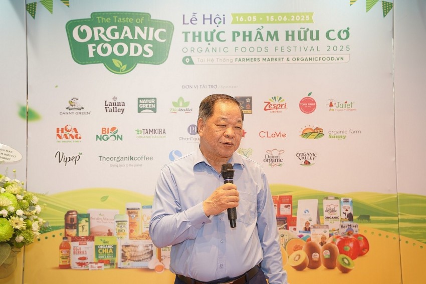 TSKH. Hà Phúc Mịch - Chủ tịch Hiệp hội Nông nghiệp Hữu cơ Việt Nam. TSKH. Hà Phúc Mịch - Chủ tịch Hiệp hội Nông nghiệp Hữu cơ Việt Nam.