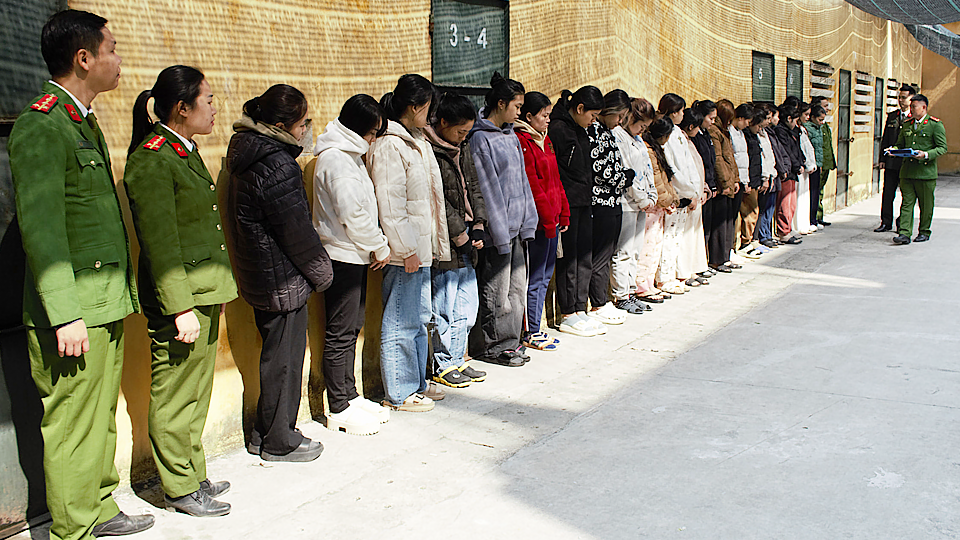 Công an Nam Định triệt phá đường dây “lừa đảo, chiếm đoạt tài sản” trên không giang mạng