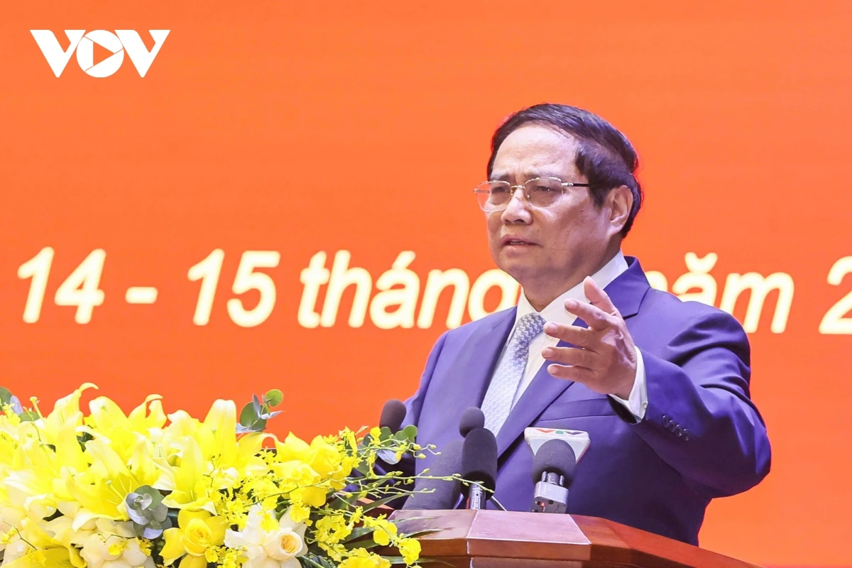 Thủ tướng chính phủ Phạm Minh Chính dự và chỉ đạo Hội nghị