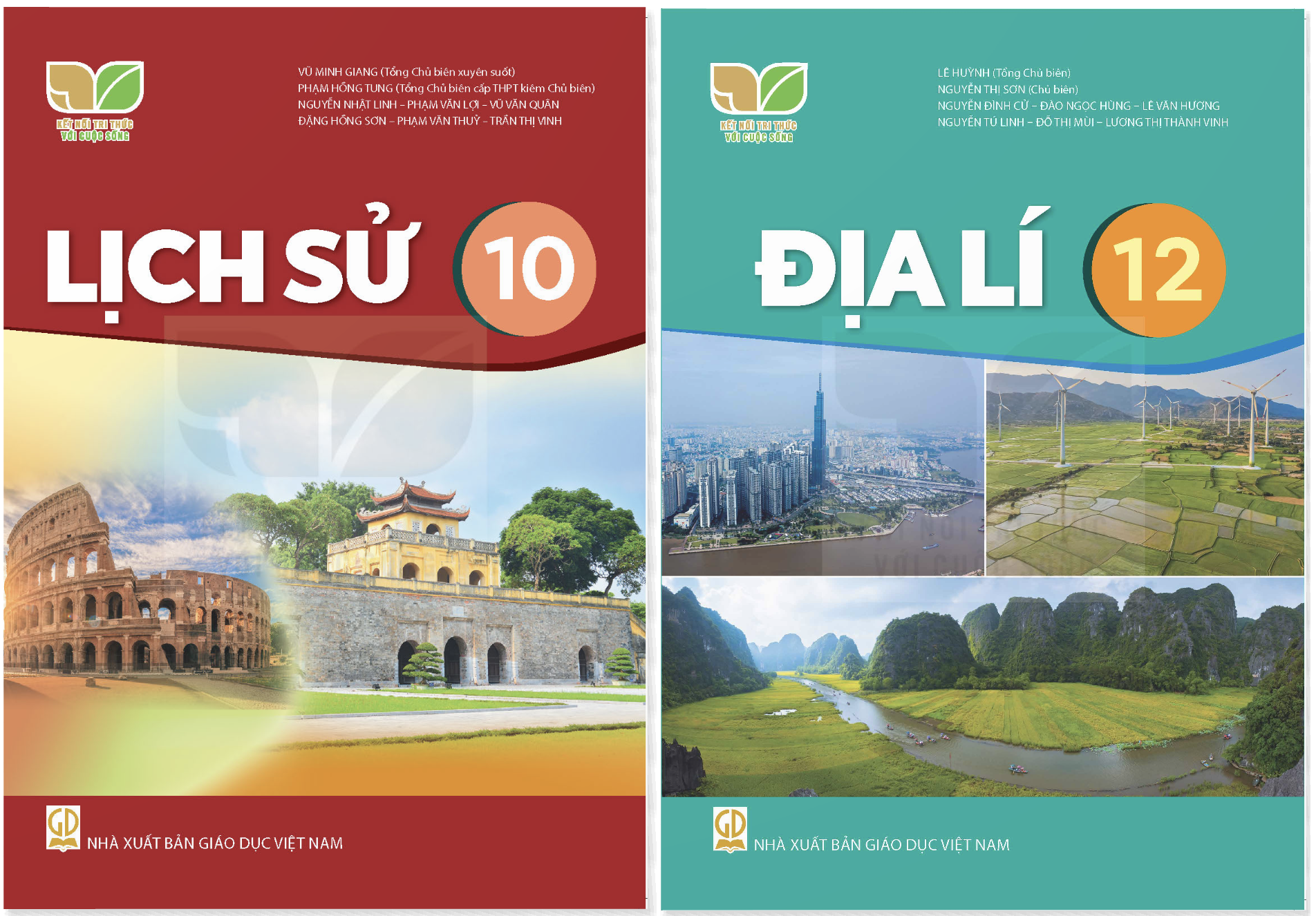 Lịch sử lớp 10 và Địa lý lớp 12