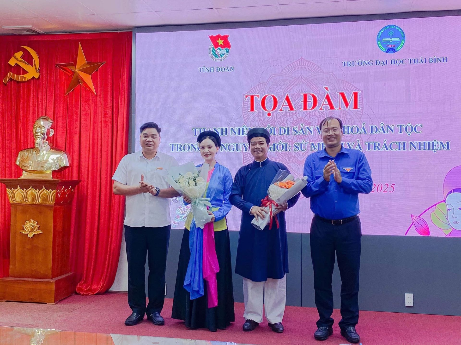 Thái Bình tổ chức toạ đàm “Thanh niên với di sản văn hoá dân tộc trong kỷ nguyên mới: Sứ mệnh và trách nhiệm”