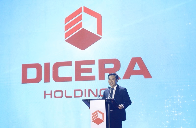Ông Lê Đình Thắng, Chủ tịch HĐQT DICERA Holdings giới thiệu về quá trình xây dựng và phát triển thương hiệu mới