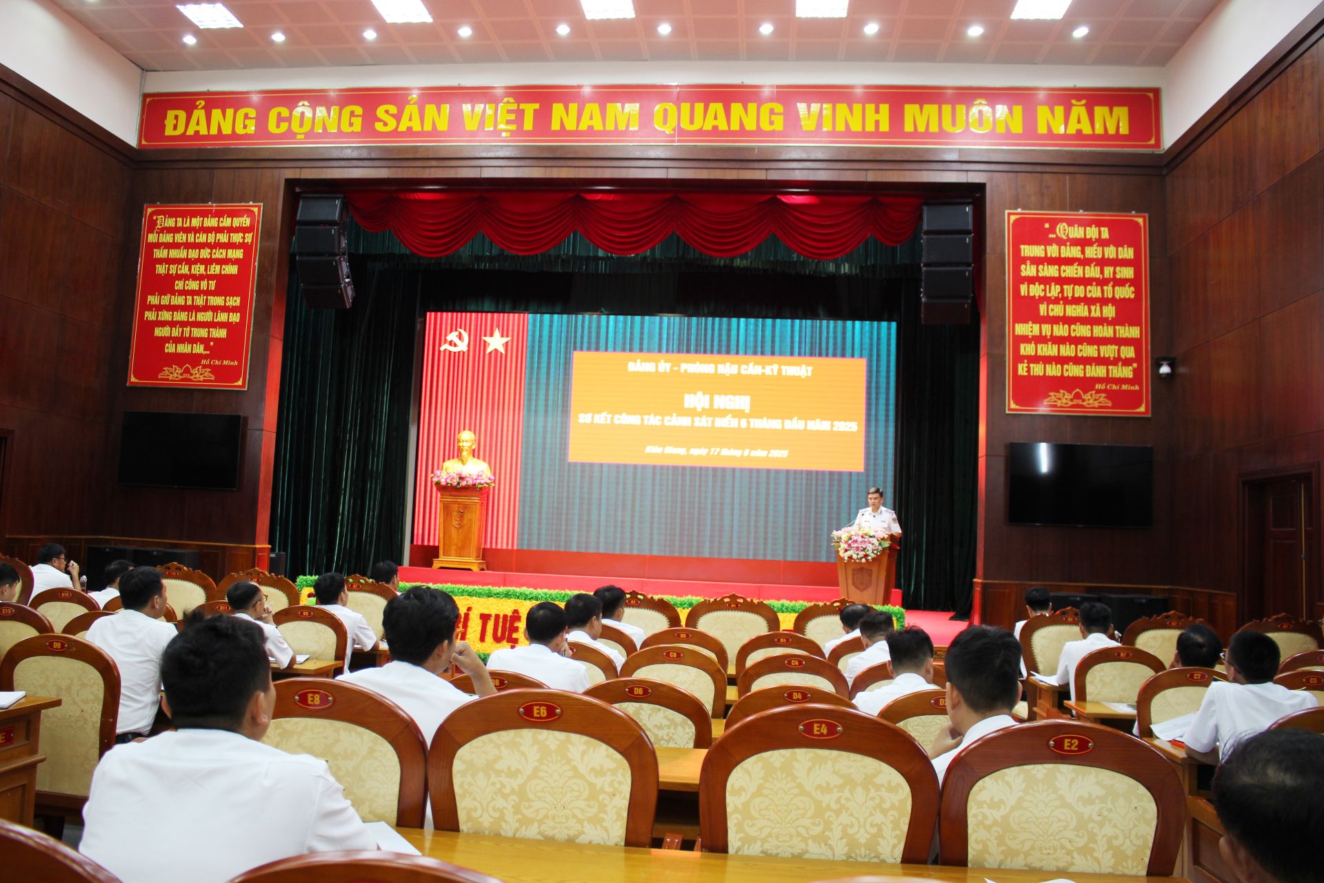 Phòng Hậu cần-Kỹ thuật, Bộ Tư lệnh Vùng Cảnh sát biển 4 hoàn thành tốt nhiệm vụ 6 tháng đầu năm 2025