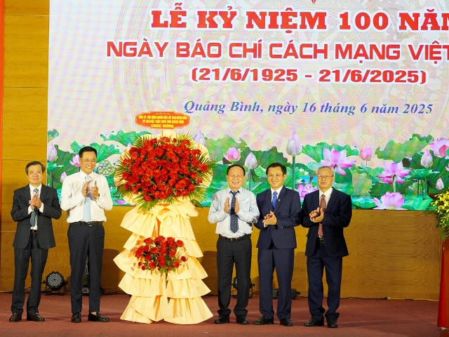 Quảng Bình long trọng kỷ niệm 100 năm Ngày Báo chí Cách mạng Việt Nam