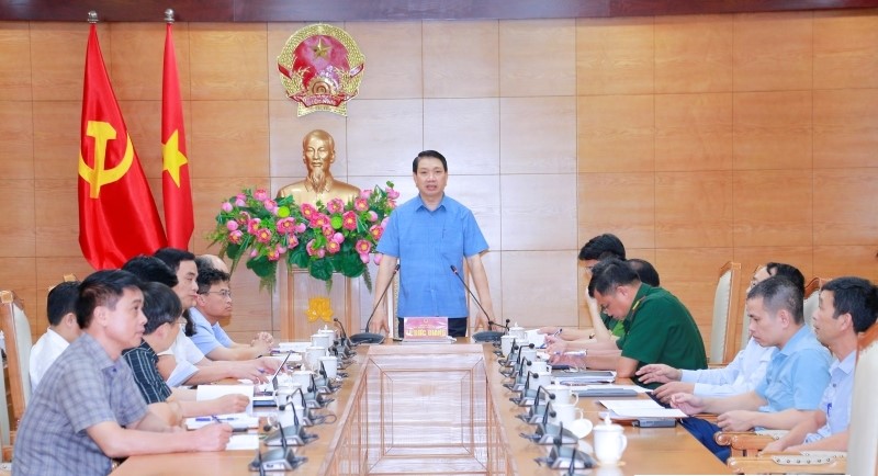 Thanh Hóa vận hành thử nghiệm hội nghị trực tuyến ứng phó khẩn cấp với tình huống thiên tai