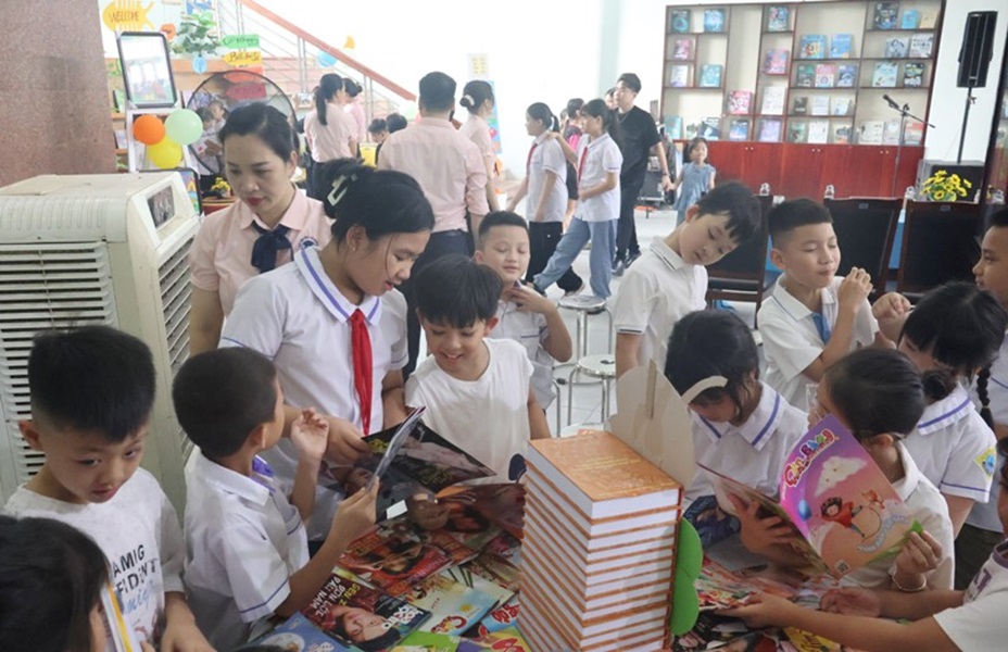 Hải Dương tổ chức Ngày hội thiếu nhi đọc sách hè 2025