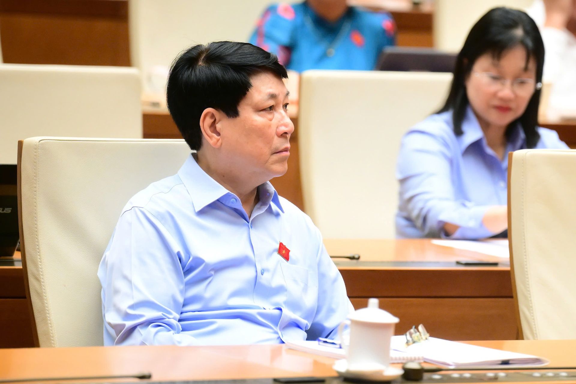 Chủ tịch nước Lương Cường dự Phiên họp sáng 18/6.