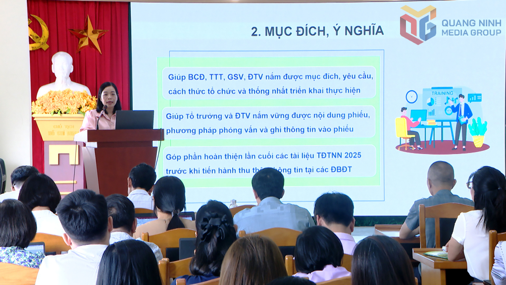 Quảng Ninh tổ chức hội nghị tập huấn tổng điều tra nông thôn, nông nghiệp tỉnh Quảng Ninh 2025. Quảng Ninh tổ chức hội nghị tập huấn tổng điều tra nông thôn, nông nghiệp tỉnh Quảng Ninh 2025.