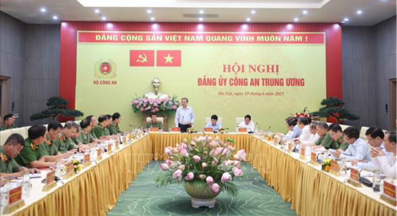 Tổng Bí thư Tô Lâm phát biểu tại hội nghị - Ảnh: TTXVN Tổng Bí thư Tô Lâm phát biểu tại hội nghị - Ảnh: TTXVN