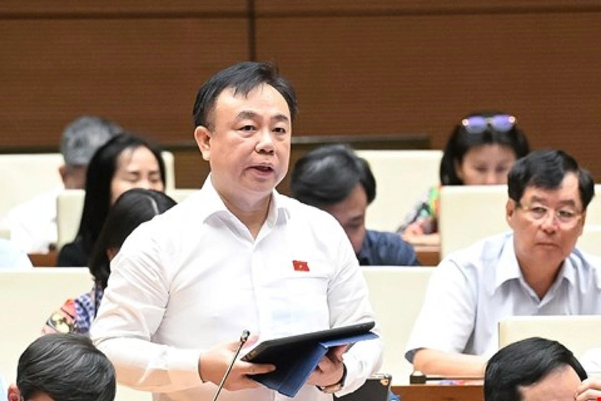 Đại biểu Nguyễn Công Long (Đồng Nai) Ảnh: Media Quốc hội