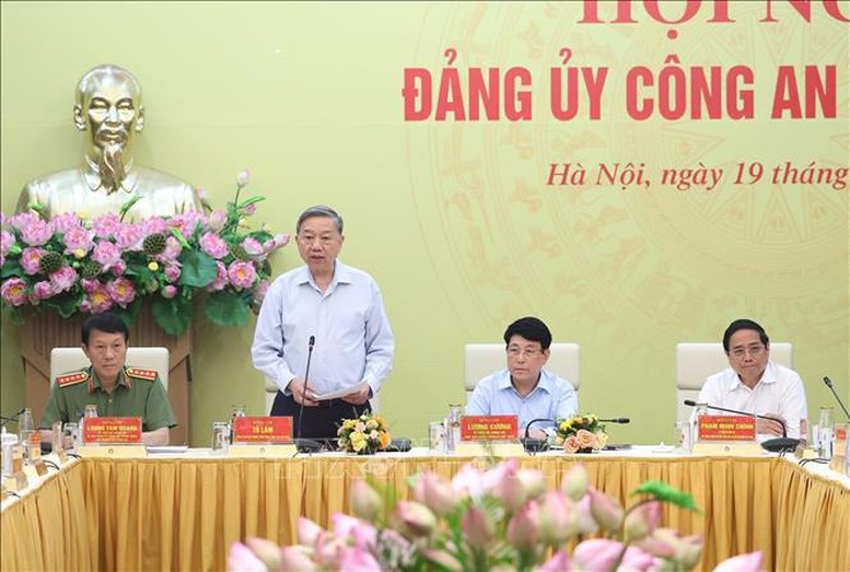 Tổng Bí thư Tô Lâm phát biểu tại hội nghị - Ảnh: TTXVN Tổng Bí thư Tô Lâm phát biểu tại hội nghị - Ảnh: TTXVN