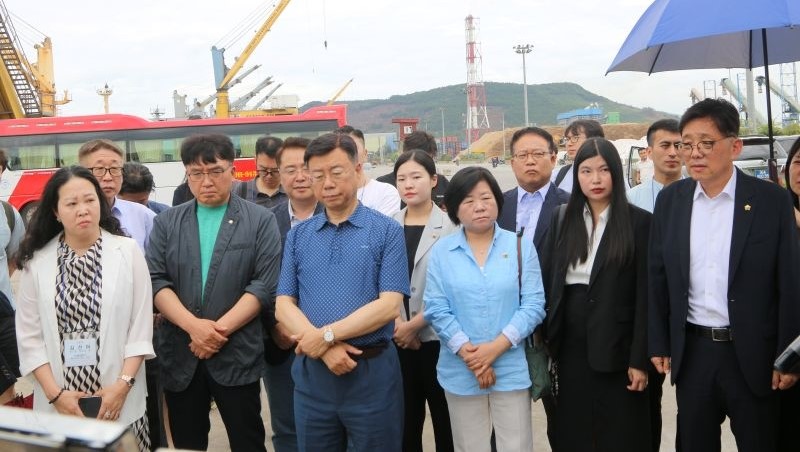 Đoàn công tác TP. Seongnam (Hàn Quốc) thăm và làm việc tại Khu kinh tế Nghi Sơn
