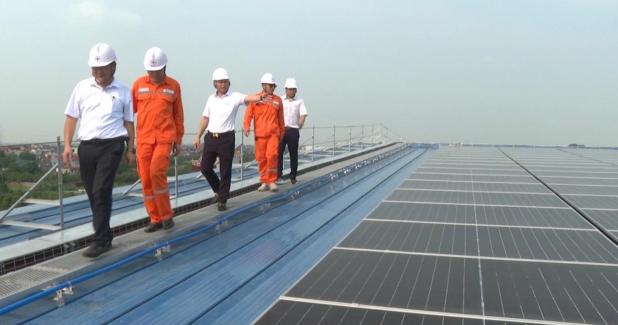 Hệ thống điện mặt trời tại Công ty Cổ phần Đầu tư và Phát triển Thái Dương mới được đi vào hoạt động vào đầu tháng 6/2025 Hệ thống điện mặt trời tại Công ty Cổ phần Đầu tư và Phát triển Thái Dương mới được đi vào hoạt động vào đầu tháng 6/2025