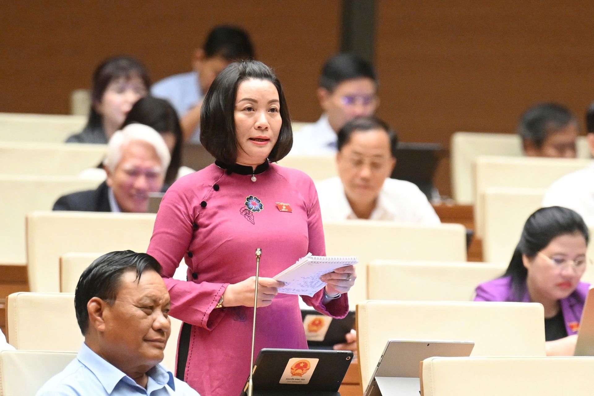 Đại biểu Nguyễn Minh Tâm – Đoàn ĐBQH tỉnh Quảng Bình