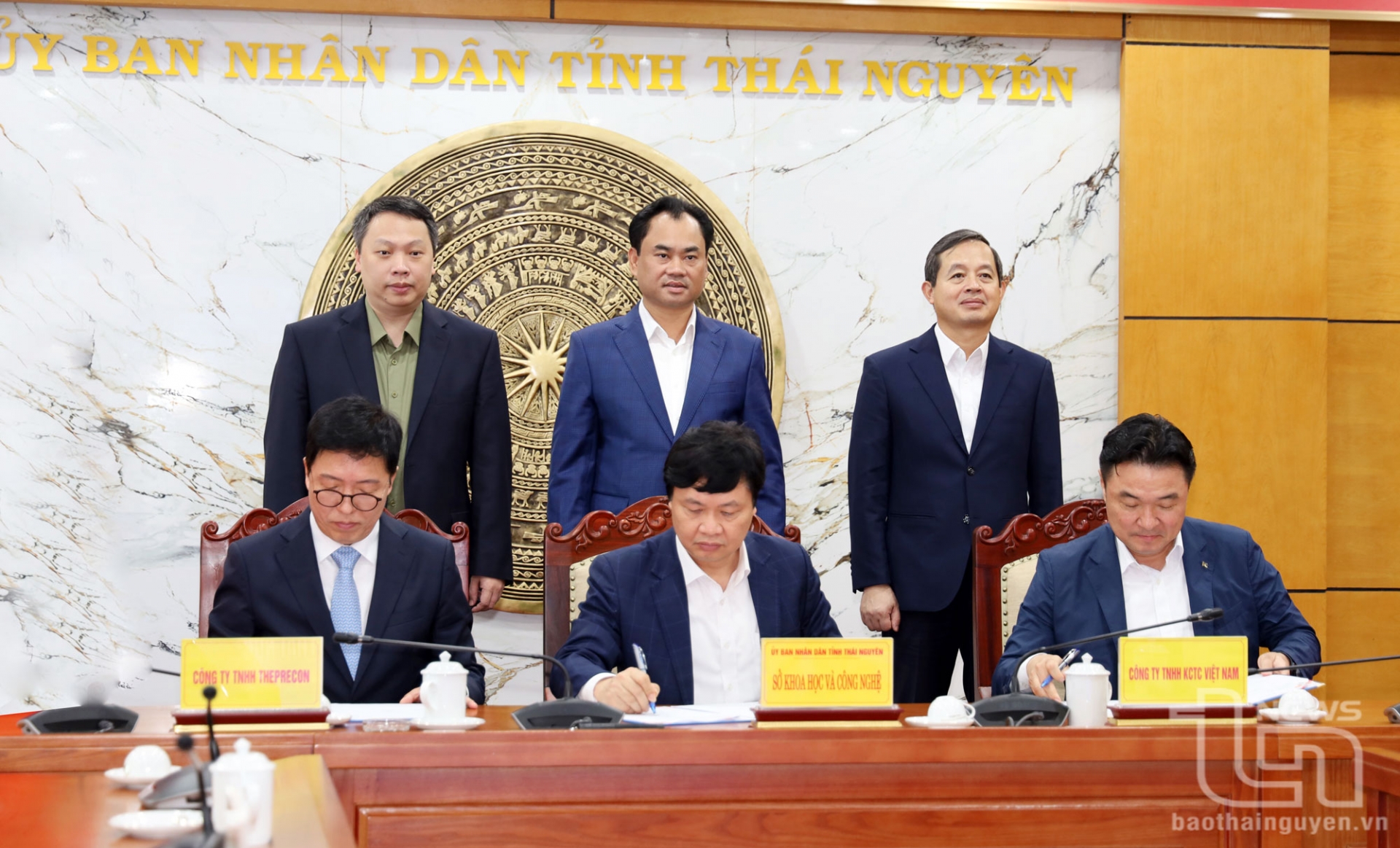 Thái Nguyên ký kết hợp tác đầu tư Trung tâm Dữ liệu trị giá 200 triệu USD với doanh nghiệp Hàn Quốc