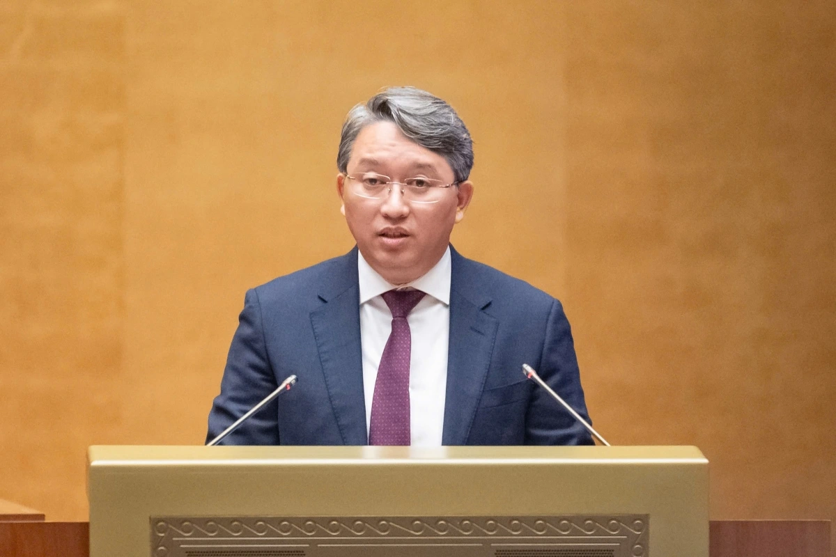 Bộ trưởng Bộ Tư pháp Nguyễn Hải Ninh. Ảnh quochoi.vn. Bộ trưởng Bộ Tư pháp Nguyễn Hải Ninh. Ảnh quochoi.vn.