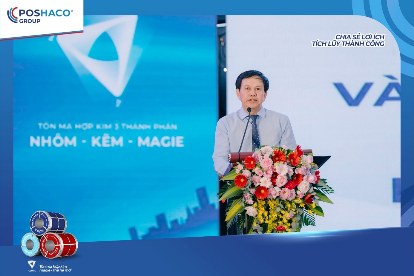 Ông Trần Văn Mịnh – Chủ tịch HĐQT Tập đoàn thép Poshaco
