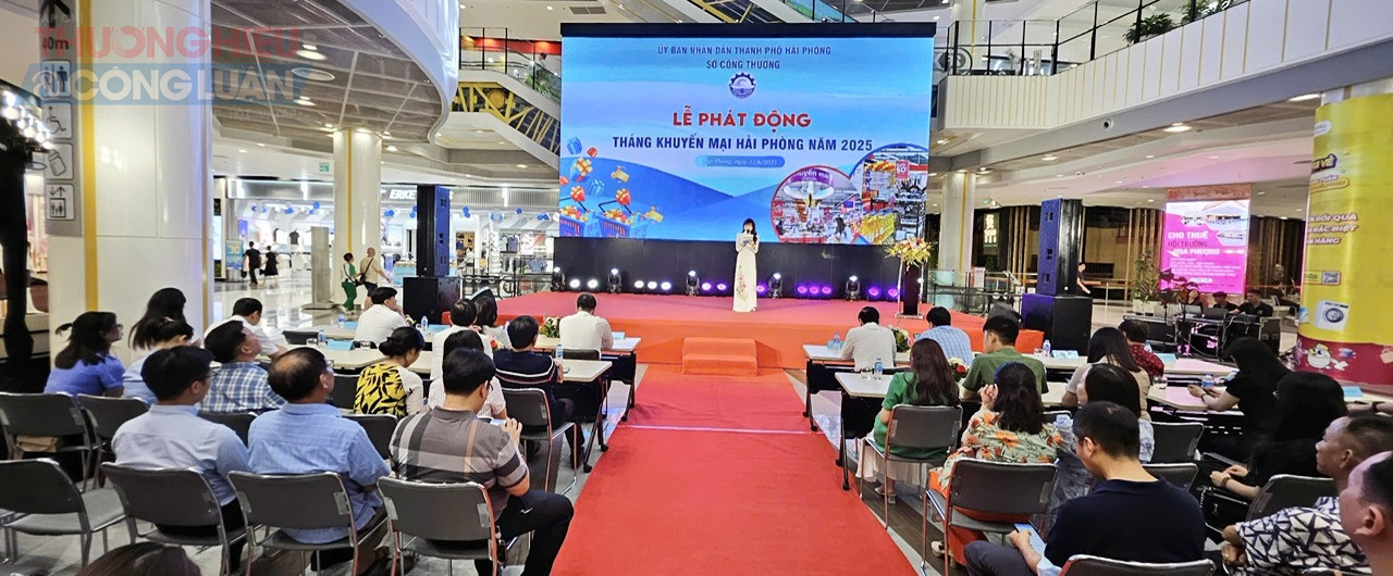 Lễ phát động tháng khuyến mại Hải Phòng năm 2025