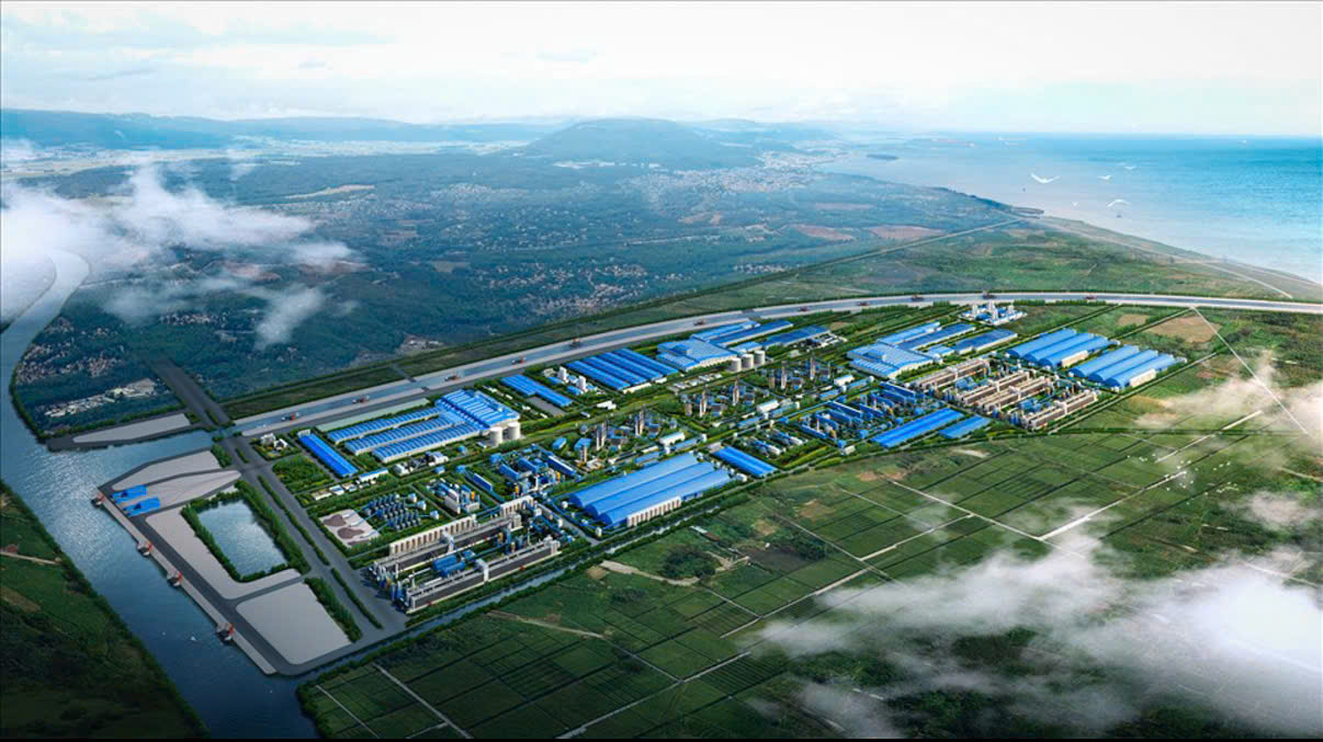 Nam Định cấp phép xây dựng hạ tầng kỹ thuật Dự án Nhà máy Thép xanh số 1  