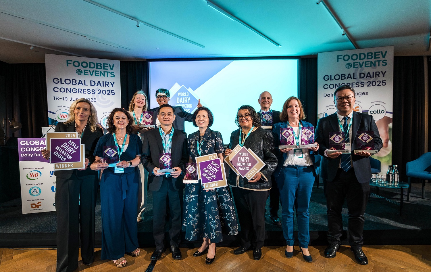 Vượt qua nhiều tên tuổi lớn, Vinamilk giành “cú đúp” tại giải thưởng về đổi mới, sáng tạo hàng đầu của ngành sữa (Ảnh: An Minh).