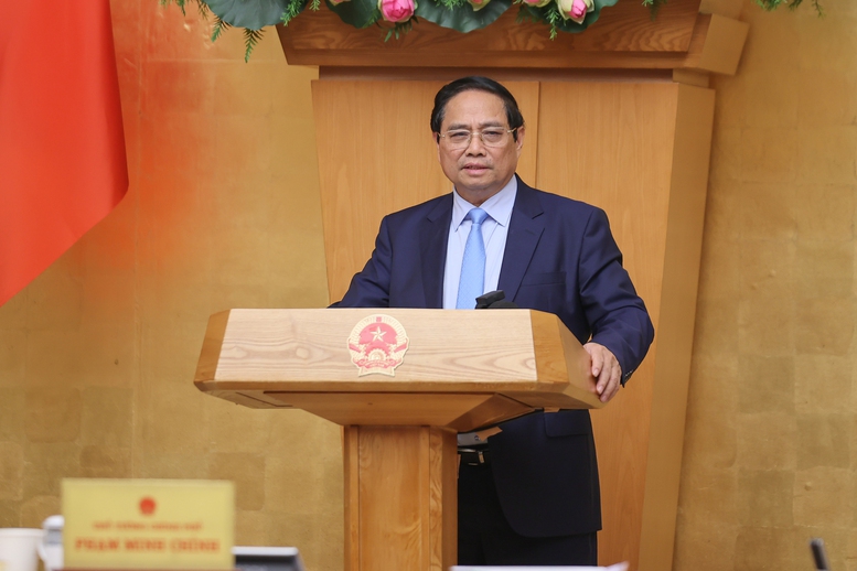 Thủ tướng Phạm Minh Chính: Xây dựng pháp luật đảm bảo 6 tăng cường, 6 rõ, trả lời 5 vì sao và đáp ứng 4 phải