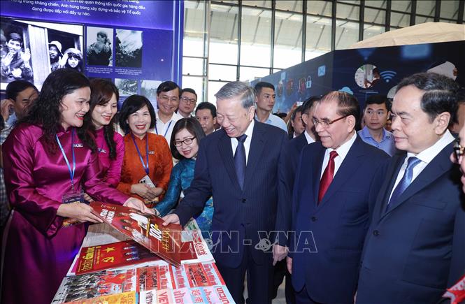 Tổng Bí thư Tô Lâm dự Lễ kỷ niệm 100 năm Ngày Báo chí cách mạng Việt Nam