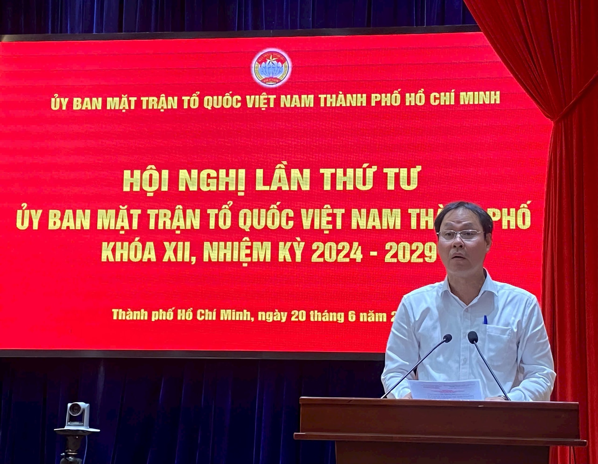 Công bố quyết định thành lập Ủy ban MTTQ Việt Nam TP. Hồ Chí Minh mới