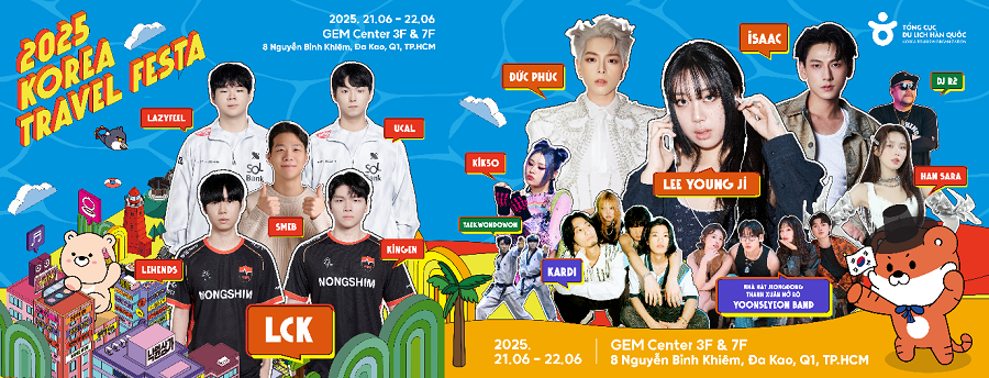 Khách mời đặc biệt tại sự kiện Korea Travel Festa 2025