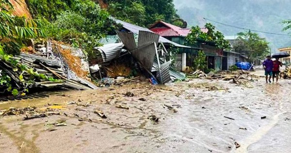 Công điện về việc tập trung ứng phó với mưa lớn ở miền núi trung du Bắc Bộ
