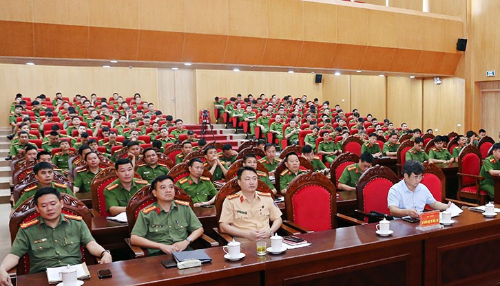 Công an Bắc Ninh tập huấn công tác đảm bảo an ninh an toàn kỳ thi tốt nghiệp THPT năm 2025