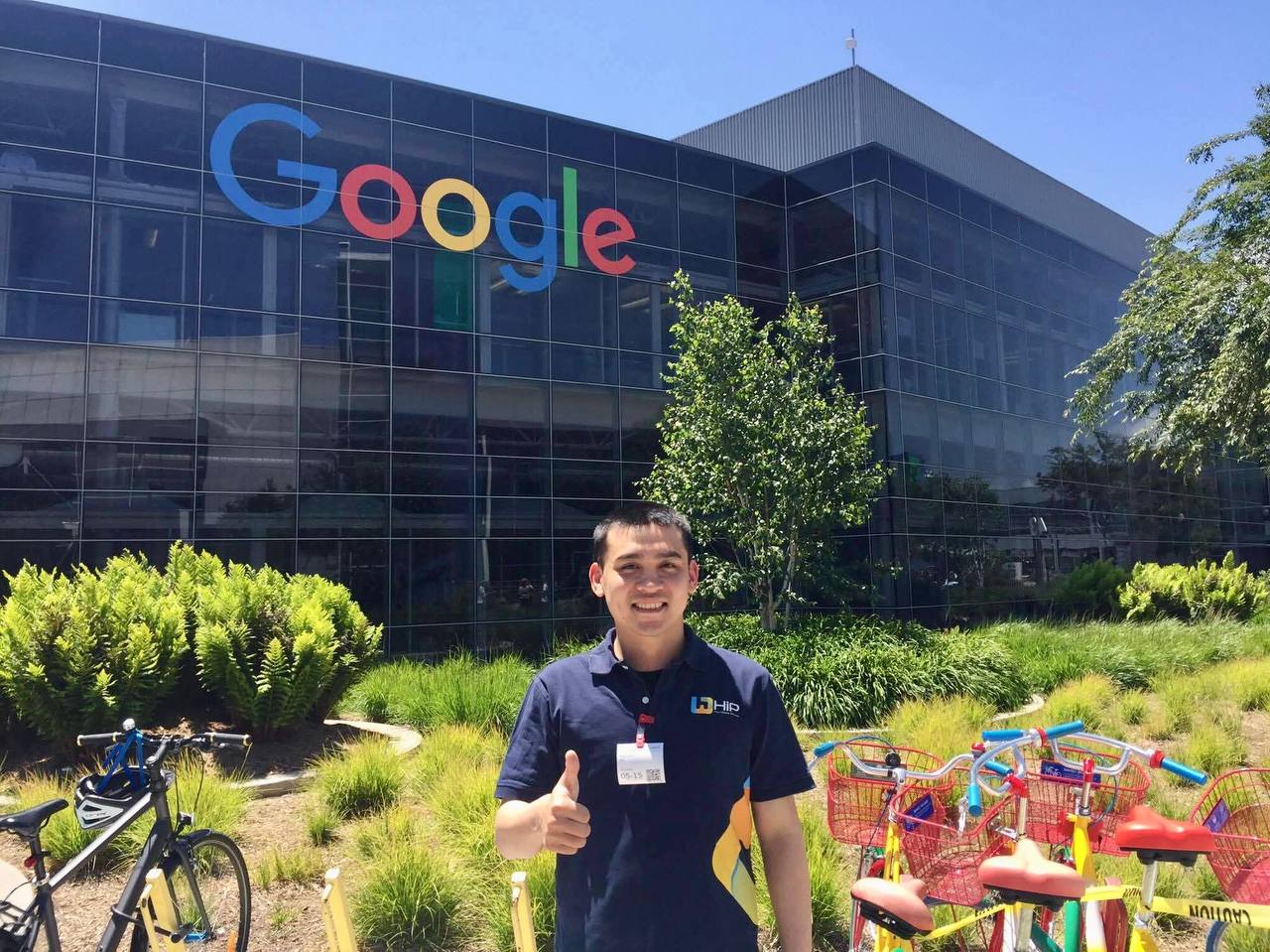 Anh Xà Quế Nguyên - được Google mời thăm trụ sở tại Silicon Valley Năm 2017