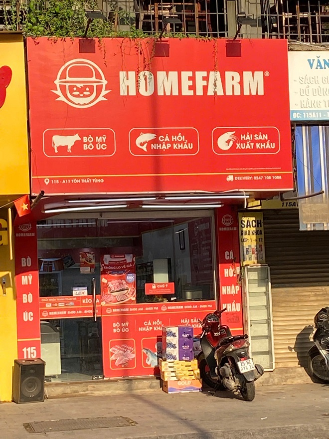 Cơ sở HomeFarm tại Tôn Thất Tùng (Hà Nội) Cơ sở HomeFarm tại Tôn Thất Tùng (Hà Nội)