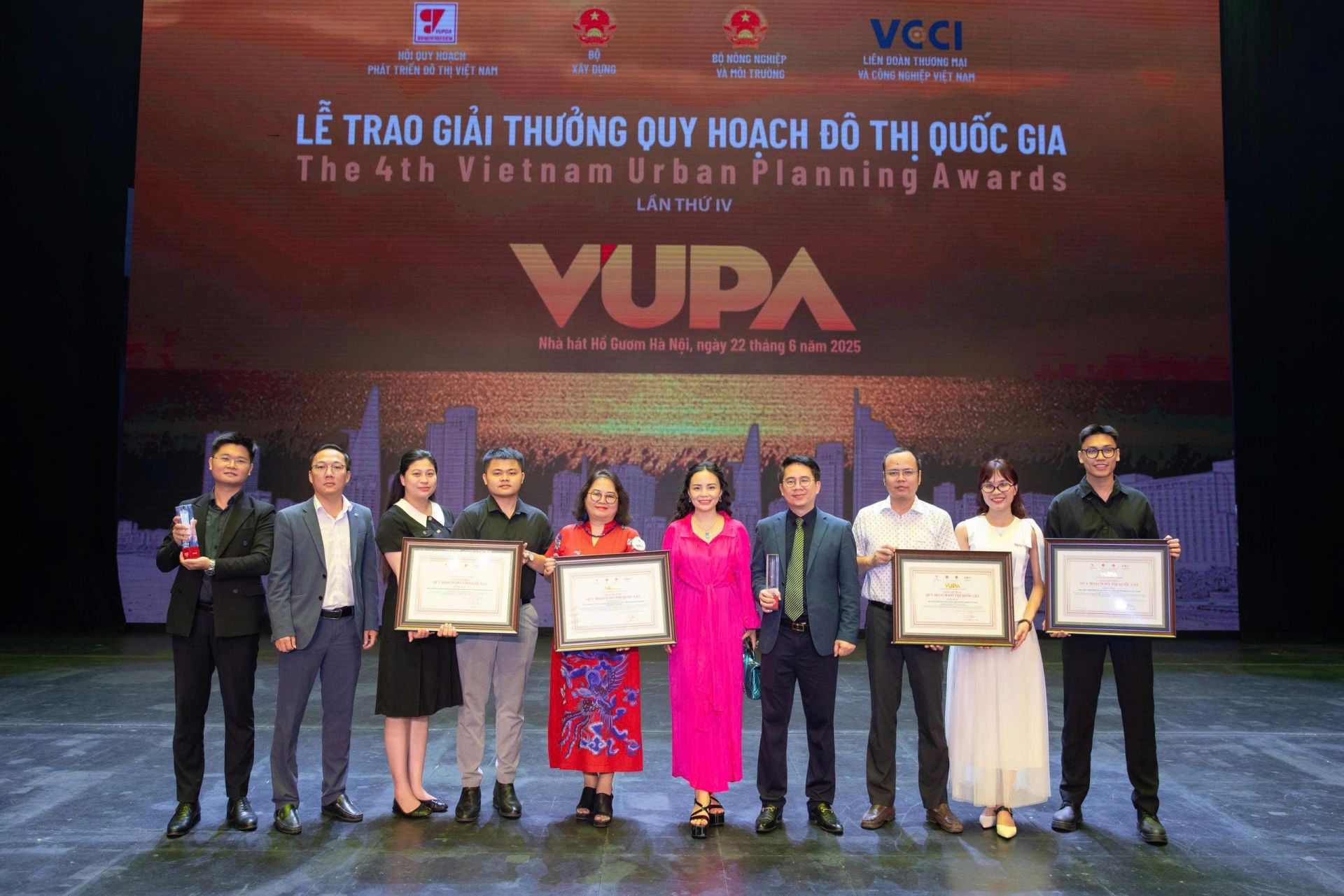 Lễ trao Giải thưởng Quy hoạch đô thị quốc gia lần thứ IV/2024