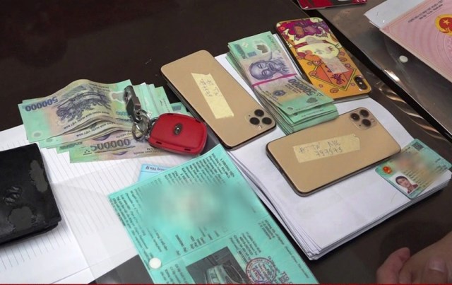 Một số tang vật thu giữ trong chuyên án.