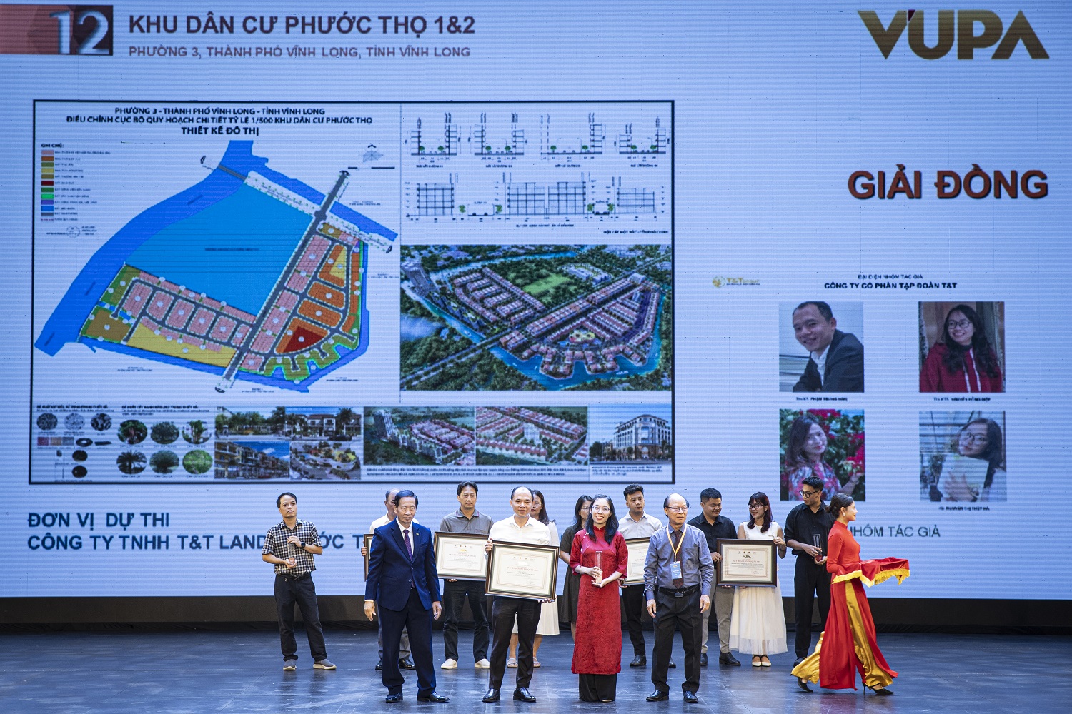 Hai đồ án/dự án của T&T Group được vinh danh giải Bạc và giải Đồng. Hai đồ án/dự án của T&T Group được vinh danh giải Bạc và giải Đồng.