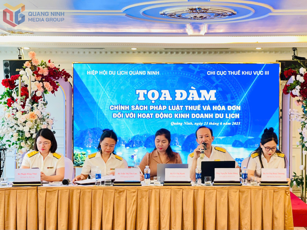 Đại diện Chi cục Thuế khu vực III chia sẻ, giải đáp vướng mắc liên quan đến việc thực thi pháp luật về Thuế.