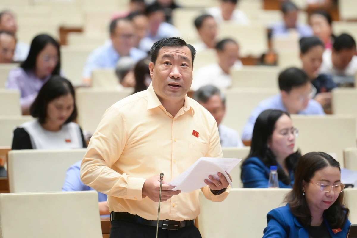 Đại biểu Thạch Phước Bình - Đoàn ĐBQH tỉnh Trà Vinh. Ảnh quochoi.vn.