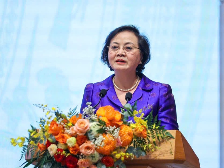 Bộ trưởng Bộ Nội vụ Phạm Thị Thanh Trà - Ảnh: VGP/TG