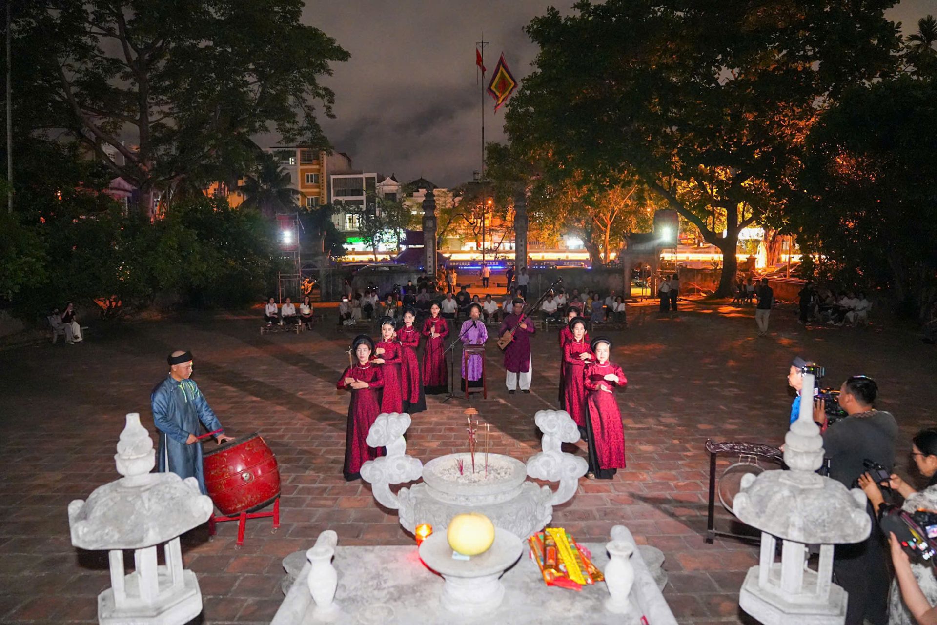 Hát cửa đình - Di sản phi vật thể đã được UNESCO công nhận.