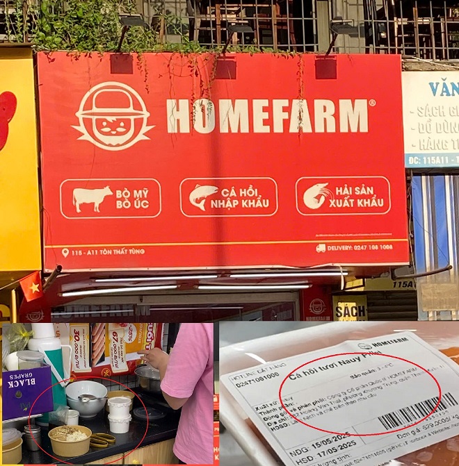 HomeFarm: Ghi nhận về nhãn phụ tiếng Việt và nguồn gốc sản phẩm nhập khẩu