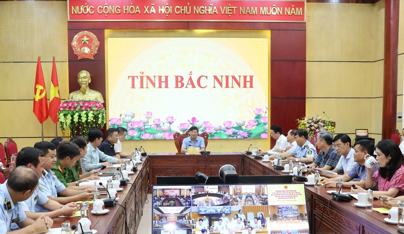 Toàn cảnh hội nghị tại điểm cầu Bắc Ninh. Toàn cảnh hội nghị tại điểm cầu Bắc Ninh.